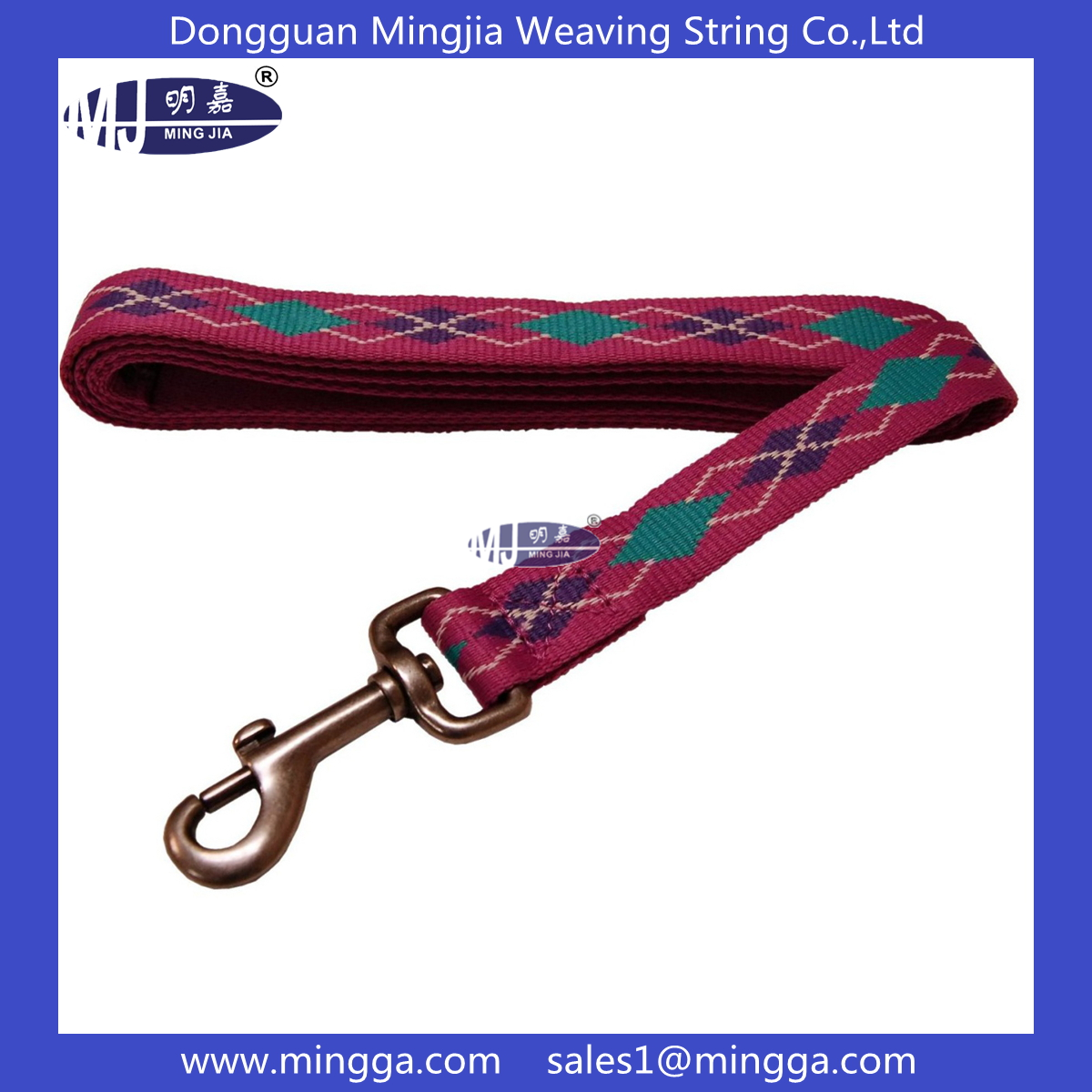 MJ-DL013 nylon dog collar