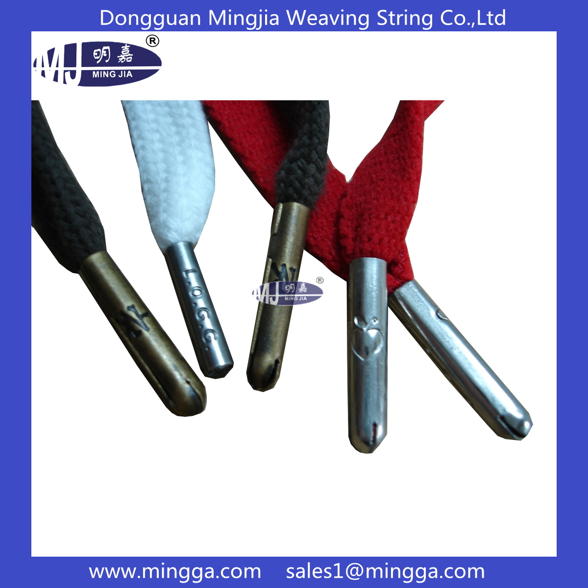 MJ-S062 custom hockey laces