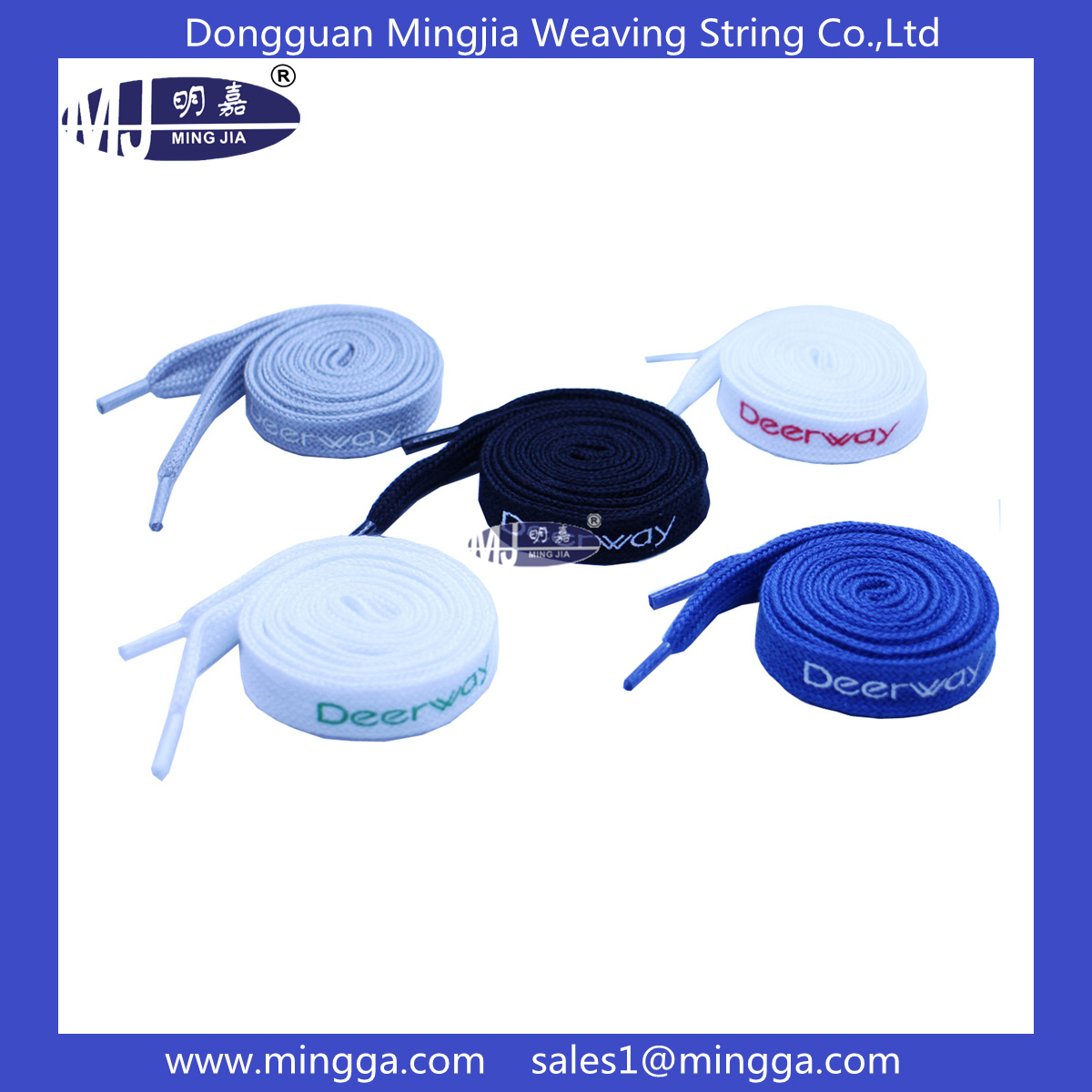 MJ-S039 printed shoelace