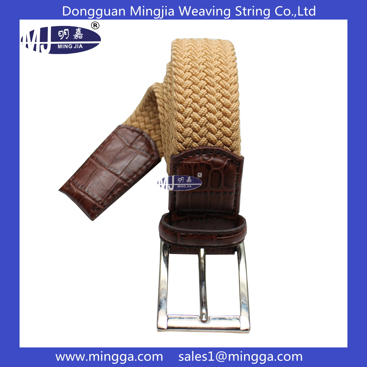 MJ-B056 polyester braided belt