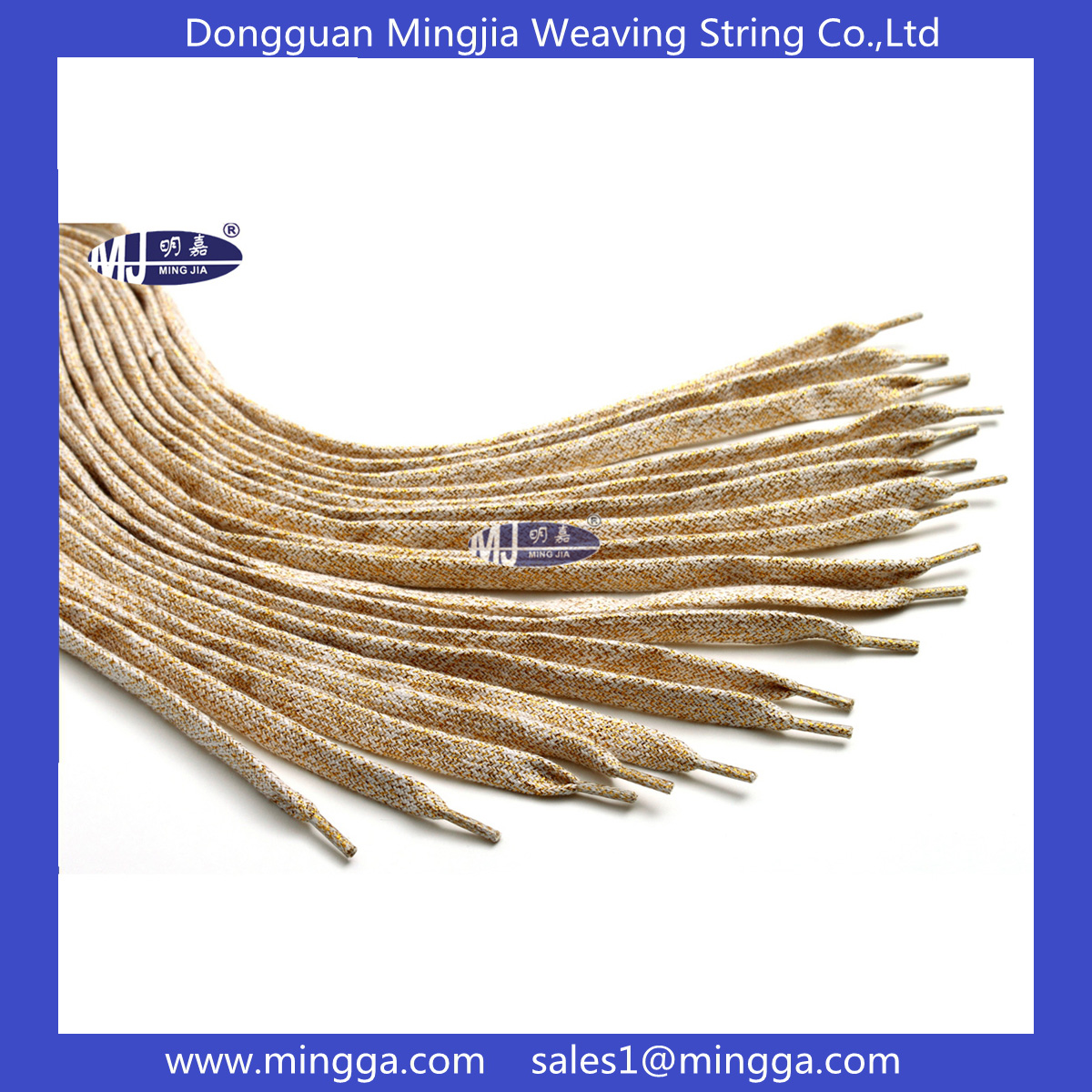 MJ-S004 Polyester Shoelaces