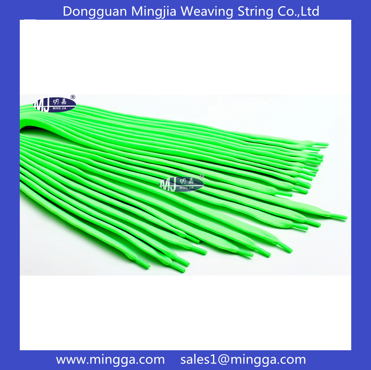 MJ-S005 reflective shoelace