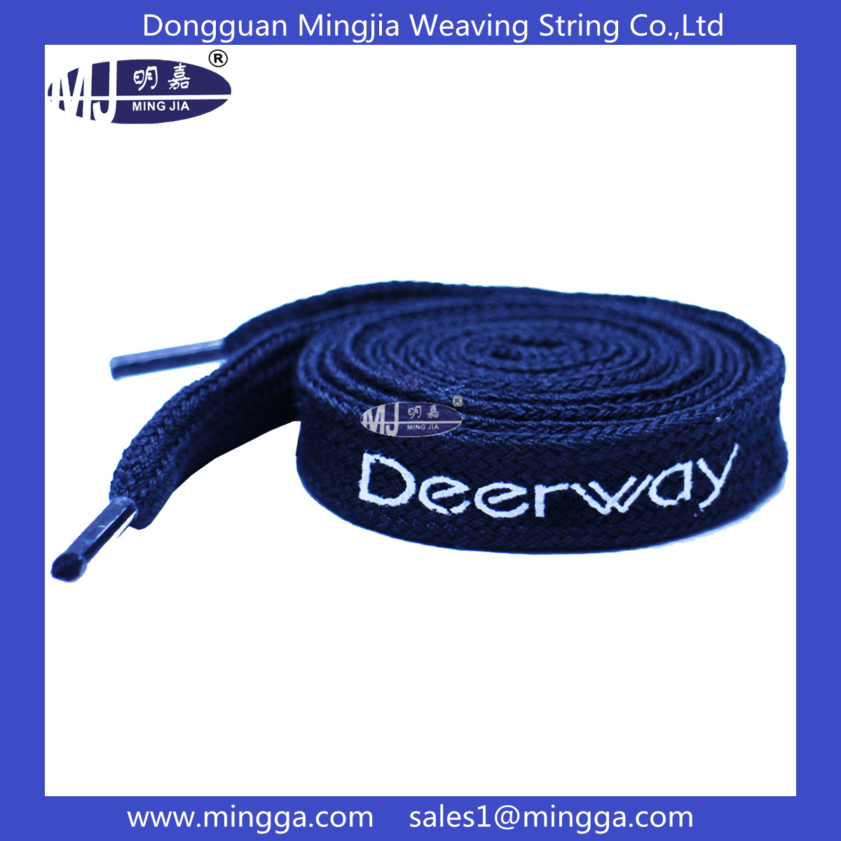 MJ-S035 printed shoelace