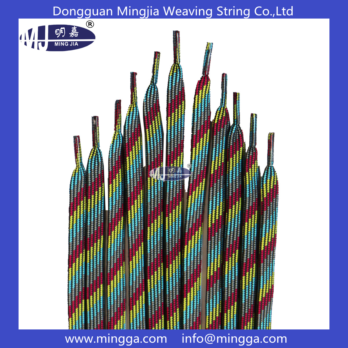 MJ-S118 custom shoelaces