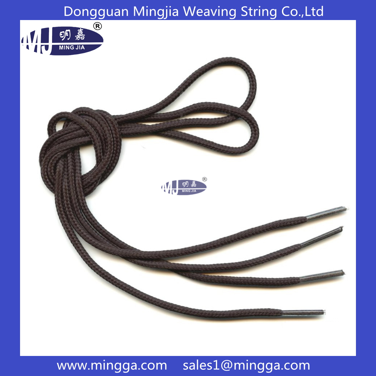 MJ-S063 printed nylon shoe lace