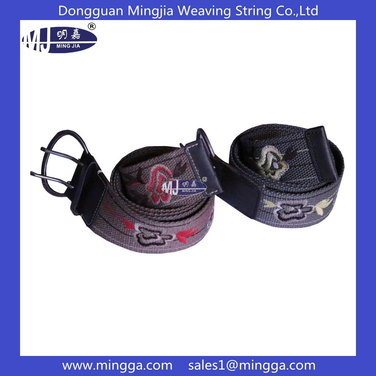 MJ-B034 braided ladies belt